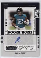 Rookie Ticket - Jalen Camp