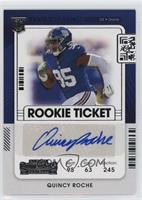 Rookie Ticket Variation - Quincy Roche