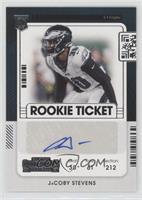 Rookie Ticket - JaCoby Stevens