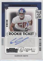 Rookie Ticket - Elerson Smith