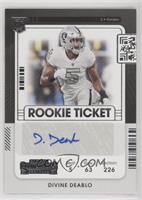 Rookie Ticket - Divine Deablo