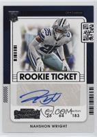 Rookie Ticket - Nahshon Wright