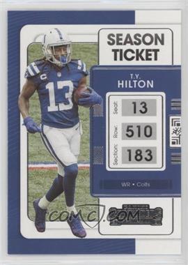 2021 Panini Contenders - [Base] #42 - T.Y. Hilton