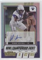 College Ticket Autographs - Robert Rochell #/10