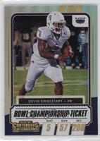 Devin Singletary #/10