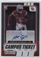 College Ticket Autographs - Marquez Stevenson #/99