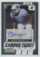 College Ticket Autographs - Patrick Johnson #/99