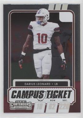 2021 Panini Contenders Draft Picks - [Base] - Campus Ticket #87 - Darius Leonard