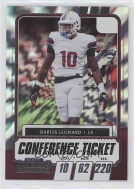 2021 Panini Contenders Draft Picks - [Base] - Conference Ticket #87 - Darius Leonard /199