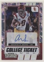 RPS College Ticket Autographs - Amon-Ra St. Brown #/23