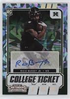 College Ticket Autographs - Rico Bussey Jr. #/23