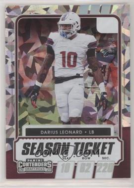 2021 Panini Contenders Draft Picks - [Base] - Cracked Ice Ticket #87 - Darius Leonard /23