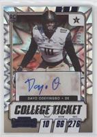 College Ticket Autographs - Dayo Odeyingbo #/39