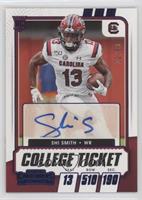 College Ticket Autographs - Shi Smith #/99