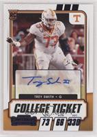 College Ticket Autographs - Trey Smith