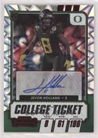 College Ticket Autographs - Jevon Holland