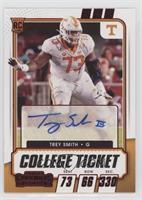 College Ticket Autographs - Trey Smith