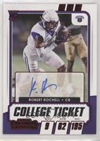 College Ticket Autographs - Robert Rochell