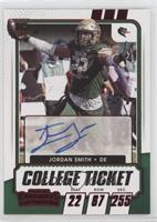 College Ticket Autographs - Jordan Smith