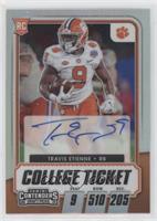 RPS College Ticket Autographs - Travis Etienne