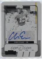 College Ticket Autographs - Chris Evans #/1