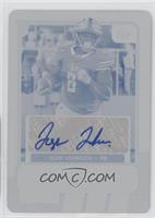 College Ticket Autographs - Josh Johnson [Poor to Fair] #/1