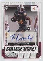College Ticket Autographs - Frank Darby #/84