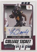 College Ticket Autographs - Frank Darby