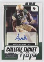 College Ticket Autographs - Austin Watkins Jr.