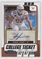 College Ticket Autographs - Samuel Cosmi