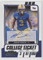 College Ticket Autographs - Damar Hamlin