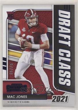 2021 Panini Contenders Draft Picks - Draft Class - Blue #15 - Mac Jones /99