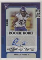 Rookie Ticket Autograph - Patrick Jones II #/99