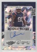 Rookie Ticket Autograph - Christian Barmore #/22