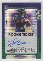 Rookie Ticket RPS Autographs - Tylan Wallace #/30