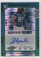 Rookie Ticket Autograph - Jay Tufele #/30