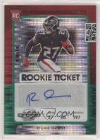 Rookie Ticket Autograph - Richie Grant #/30