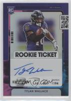 Rookie Ticket RPS Autographs - Tylan Wallace #/2