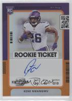 Rookie Ticket RPS Autographs - Kene Nwangwu [Good to VG‑EX] #/50