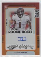 Rookie Ticket RPS Autographs - Jaelon Darden #/50