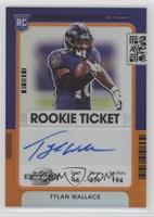 Rookie Ticket RPS Autographs - Tylan Wallace #/50