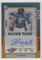 Rookie Ticket Autograph - Jay Tufele [EX to NM] #/50