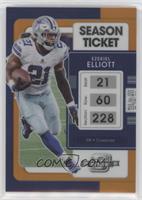 Season Ticket - Ezekiel Elliott #/50