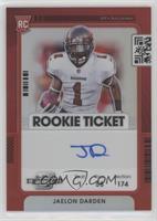 Rookie Ticket RPS Autographs - Jaelon Darden #/149