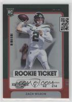 Rookie Ticket - Zach Wilson #/175