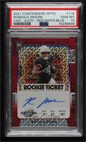 Rookie Ticket RPS Autographs Variation - Rondale Moore [PSA 10 GEM&nb…