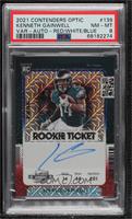 Rookie Ticket RPS Autographs Variation - Kenneth Gainwell [PSA 8 NM&#…