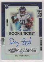 Rookie Ticket RPS Autographs - Dez Fitzpatrick