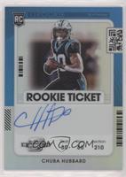 Rookie Ticket RPS Autographs Variation - Chuba Hubbard