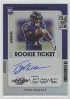 Rookie Ticket RPS Autographs - Tylan Wallace